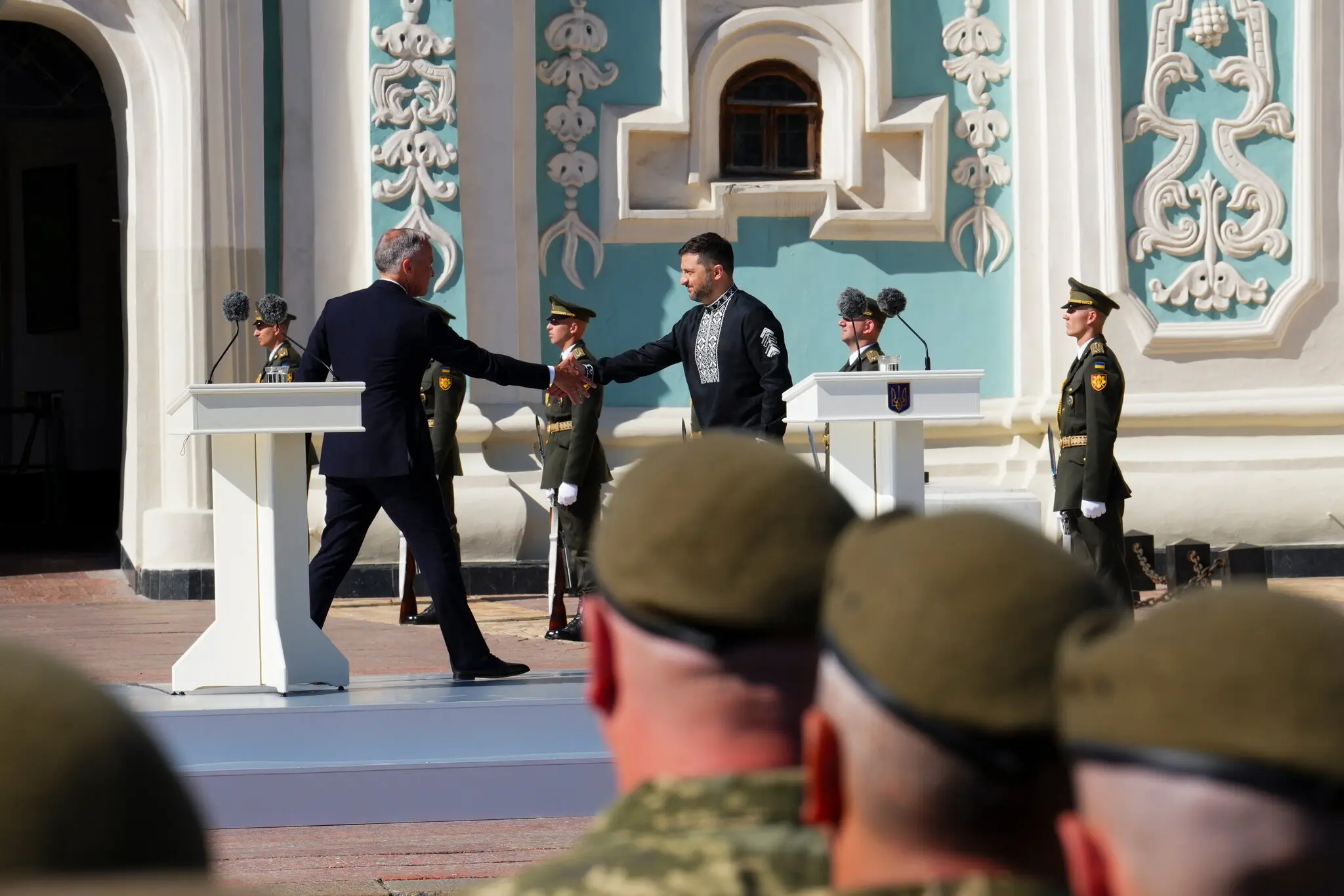 Зеленський відзначив День Незалежності у Києві дипломатією та закликом до миру